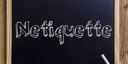 social media etiquette – netiquette