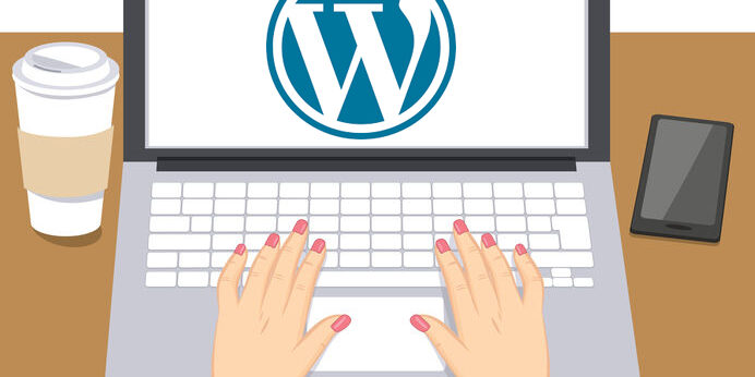 Woman Hands Writing Laptop